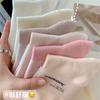 Meias da Série Rosa para Mulheres, Algodão Puro, Estilo Fino de Verão, Cor Creme, Meias de Algodão Tubo Médio Estilo JK Japonês, Meias para Gestantes, Meias Masculinas, Indústria de Meias Zhuji