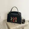 Bolsa Estilo Chino para Hombres y Mujeres Bolso de Mano Piel Suave Retro Chino Juvenil Gran Capacidad Hombro Único Cruzado Bolso de Mujer