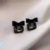 Pendientes de plata para mujer, estilo coreano, con explosiones en vivo, de alta gama y de lujo.