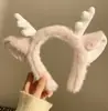 Faixa de cabeça fofa com orelhas de panda para lavar o rosto, faixa de cabeça de pelúcia de desenho animado com coroa alta para mulheres, faixa para maquiagem e lavar o cabelo, acessório de cabelo