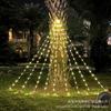 Nuevas Luces de Cadena LED Transfronterizas Cable USB Luces de Cascada Decoración Navideña Luces Colgantes para Árboles Iluminación Exterior