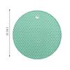 Tapete Isolante Colmeia Redondo Transfronteiriço Coaster de Drenagem de Cozinha Tapete para Prato Anti-Escaldante Tapete para Caçarola Silicone de Grau Alimentício Tapete de Mesa