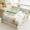 Verano Clase A Dibujos Animados Hilo Arrugado Colcha de Verano Colcha Fresca de Verano Estudiante Soltero Dormitorio Lavable a Máquina Colcha para Aire Acondicionado Colcha Fina