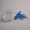 Tapones para oídos de silicona en caja para aprender, impermeables para nadar, tapones protectores industriales para oídos, reducción de ruido, anti-ronquidos para dormir