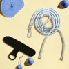 Cordón para Teléfono Móvil de 6 mm Se Puede Usar en Diagonal a Través de la Cuerda, Cordón Anti-Pérdida, Teléfono Móvil se Puede Llevar en la Espalda, Cuerda Larga Trenzada, Cordón para Hombro de Teléfono Móvil, Cadena para Teléfono Móvil