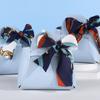 Sacola de Casamento Couro Caixa de Doces de Casamento Sacola Portátil Sacola de Doces Suprimentos Criativos para Casamento Lembrancinha Caixa de Embalagem