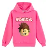Promoción de explosión de ropa infantil de comercio exterior ROBLOX niños y niñas grandes sudadera con capucha suéter abrigo primavera y otoño Y006
