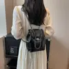 Mochila Estilo Tweed para Mujer 2023 Nueva Moda Tendencia Bolso Cubo con Cadena Mochila Escolar para Estudiantes Dropshipping
