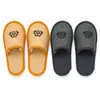 Pantuflas Desechables para Niños para Hoteles, Casas de Huéspedes, Hospitalidad en el Hogar, Viajes, Pantuflas Gruesas Antideslizantes de Algodón y Lino
