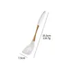 Juego de Utensilios de Cocina con Mango de Silicona Colador Espátula para Freír Cuchara para Sopa Espátula para Freír Utensilios de Cocina para el Hogar Espátula Cuchara para Cocinar Juego de 6 Piezas