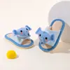 Ciervo Millie Estilo Invierno 2026 Pantuflas de Lino Dibujos Animados Lindos Niños Niñas Interior Exterior Hogar Pantuflas de Suela Suave