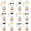 2026 Decoración de Fiesta de Temporada de Graduación Transfronteriza de Amazon Inserciones de Brillo Inserciones para Pastel de Graduación Venta al por Mayor Personalización