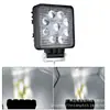 Fornecimento Direto da Fábrica Luz de Trabalho LED Quadrada 5D para Carro Luz Auxiliar Super Brilhante Farol Modificado Holofote de Engenharia