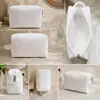 Bolsa de Cosméticos de Papel Dupont, Bolsa de Mão Feminina de Grande Capacidade, Bolsa Portátil para Armazenamento de Artigos de Higiene Pessoal de Viagem, Bolsa de Mão à Prova d'Água