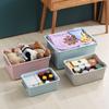 Caja de Almacenamiento Plástico Caja de Almacenamiento de Ropa Plástico Dormitorio Estudiantil Grande Hogar Caja de Almacenamiento de Ropa con Rueda