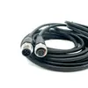 Conector M12 Plug de Aviação à Prova d'Água com Cabo 4 pinos 5 núcleos 8 núcleos 12 núcleos Conector Macho/Fêmea para Sensor Montagem de Cabo Moldada por Injeção