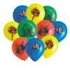 Globos de Látex de 12 Pulgadas Transfronterizos: Spider-Man, Pokemon, Patrulla Canina, Mario, Marvel, Varios Globos de Dibujos Animados