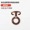 Hebilla de Aleación de Aluminio para Paracord para Exteriores Accesorios de Cordón para Toldo de Tienda Hebilla de Cuerda de Viento Hebilla de Cuerda con Apertura de Tres Ojos Hebilla Antideslizante Tamaño Pequeño