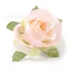 Cabezas de Flores de Rosa de Seda Simulada, Flores de Seda, Flores Artificiales, Materiales Creativos Hechos a Mano para Diademas de Boda, Coronas de Flores, Decoración de Sombreros