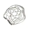 Sombreros de venta cruzada más vendidos, populares en Europa y América, accesorios de sombrero de malla multicapa con pedrería brillante para bodas de novia
