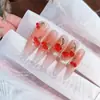 Decoraciones para Uñas de Cereza Pequeña Transparente de Venta Caliente Transfronteriza, Paquete Completo de Accesorios para Uñas de Frutas Realistas 3D Estilo Fresco al por Mayor