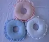Almohada Larga para Salón de Belleza, Almohada en Forma de O, Almohada con Agujero para Cabecera, Almohada Facial Redonda, Extraíble y Lavable, Venta Directa del Fabricante