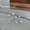 Zirconia Multifactada 5A Premium para Arte de Uñas Super Brillantes Diamantes de Imitación Apilados Bolas de Diamante Deslumbrantes Cuadradas Grandes Huevo de Paloma Azúcar de Hielo Al por Mayor