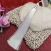 Borla de Recuerdos de Xiangfei 15CM Clavo Colgante Cerrado Bolsita Colgante para Coche Accesorios de Disfraz Antiguo Hanfu Cheongsam Accesorios para Ropa con Cuentas