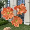 3 flores de cosmos artificiales grandes para decoración de bodas y del hogar, al por mayor