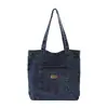 Bolsa de Mezclilla de Gran Capacidad para Mujer, Nuevo Modelo de Primavera 2026, Adecuada para la Clase y el Trayecto al Trabajo, Bolsa de Hombro Ligera para Salir