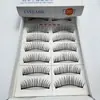 Dez Pares de Cílios Postiços para Cabeças de Mannequim, Longos Naturalmente, Feitos à Mão, Cílios de Palco, Cílios Postiços Three Trees, Transfronteiriço
