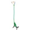 Red elástica pluma de gato juguete para gato auto-mordedor y burlador juguete para gato pluma gatito auto-mordedor artículos para mascotas película de tintineo##