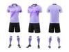 DIY novo terno de futebol masculino de manga curta pais-criança traje de corrida respirável de secagem rápida impressão de terno de competição