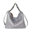 Bolsa de ombro com trama francesa sob o braço de luxo leve de alta qualidade nicho para o dia a dia feminina bolsa de ombro feminina grande capacidade da moda