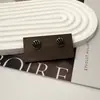 Nuevos Pendientes de Moda de Moda de Alta Venta con Mariposa Hueca y Goteo de Aceite con Diseño Único, Pendientes Florales, Accesorios para Orejas con Forma de Corazón