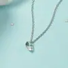 Cadena Clavícula Estilo Coreano Japonés Collar de Chica con Temperamento Simple Versátil para Niñas Tendencia de Personalidad Colgante de Diamante Único Collar para Mujer