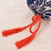 Nueva Almohada Dulce al por Mayor Almohada para Columna Cervical Relleno de Cáscara de Trigo Sarraceno Tela Gruesa Vieja Almohada Redonda Estilo Étnico Almohada Individual