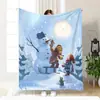 Manta Cuadrada de Franela Estampada Digitalmente Manta Navideña Amazon Siesta Pedido de Un Día Manta para Aire Acondicionado Unilateral
