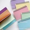 Perforadora de tarjetas de índice americanas para notas, libro de memoria de palabras con anillas para hojas sueltas, tarjetas de índice de 3 x 5 pulgadas, libro con líneas horizontales