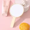 Espejo Transmisión en Vivo Espejo de Mano Espejo de Maquillaje Portátil Colocar en Escritorio Espejo Pequeño DIY Espejo de Bolsillo Mini Espejo de Tocador