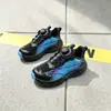 Zapatos tipo dad de cuero para niños talla 32-37, zapatillas deportivas de moda para niños, zapatos casuales para niños pequeños, zapatillas deportivas de cuero para niños