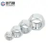 Tuerca de seguridad de chapa metálica galvanizada Guwanji Gb6184 de hierro hexagonal autoblocante anti-aflojamiento M4-M20