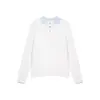 Suéter de malha com design de peça dupla falsa de nicho estilo coreano com padrão texturizado para homens e mulheres, outono e inverno, nova blusa casual estilo rico old money
