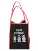 Nova Bolsa de Compras Ins Coreana Fofa de Desenho Animado de Alta Qualidade para Mulheres, Leve para Viagem, Grande Capacidade, Transversal