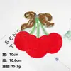 Parches de Tela con Forma de Pez y Flor Hechos a Mano de Nuevo Estilo para Comercio Exterior Transfronterizo, Accesorios DIY para Bolsos y Fundas de Teléfono