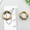 Monkey King Golden Hoop Stick Ring Curse Ring Keychain Bolsa Pingente DIY Acessórios