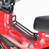 Carro esportivo Wolf adequado para Honda baby beast CC110 para-choque cesta de legumes prateleira do meio quadro traseiro abajur peças de modificação aço carbono