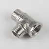 Boutique Taobao más vendida tee de acero inoxidable 304 exterior e interior diente exterior e interior de 4 puntos salida de fábrica