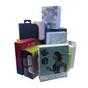 Caja de Avión Colorida, Caja de Cartón Blanco, Mascarilla Facial, Caja de Embalaje Cosmético, Caja de Tarjeta con Ventana Plegable, Personalización de Impresión de Caja Colorida