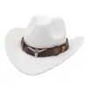 Comercio Exterior Sombreros de Fieltro Estilo Tíbet con Accesorios de Cabeza de Vaca, Sombreros Étnicos al por Mayor para Hombres y Mujeres